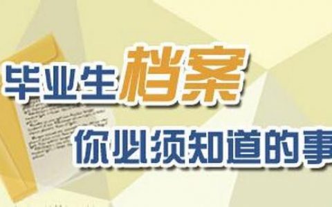 青岛市普通高校非师范类毕业生档案业务办理流程