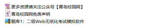 2019年全国计算机二级web无纸化考试模拟软件