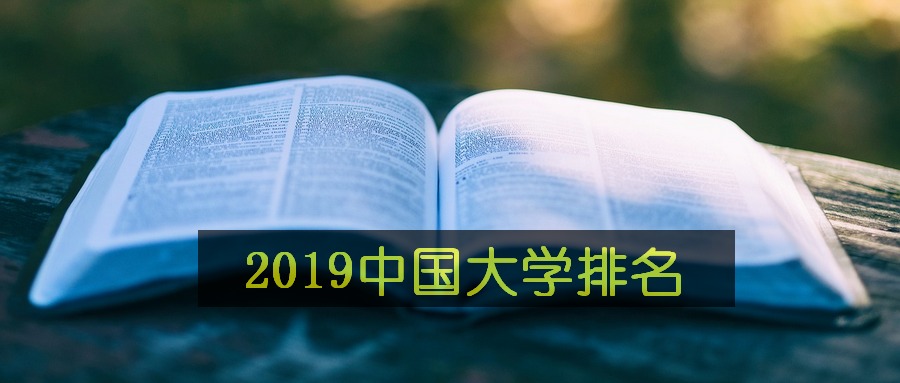 2019年中国大学排名