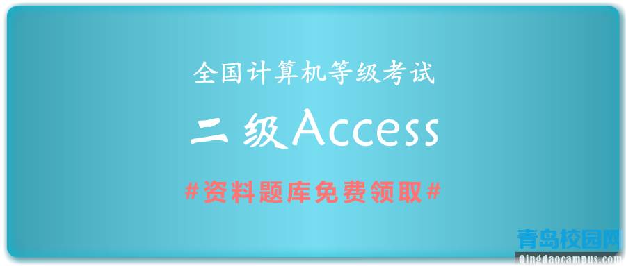 2019年全国计算机等级考试二级Access