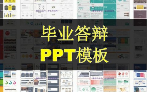75套精选答辩PPT模板，助力你的毕业答辩
