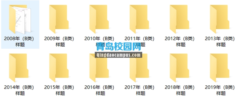 全国大学生英语竞赛B类历年样题